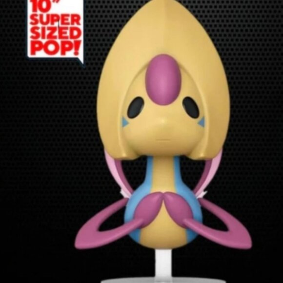 Funko Pop! Games Jumbo 10" Pokémon - Cresselia #965 - Expo Exclusive🆕⌚📦🏃💨🚚 - Picture 2 of 16